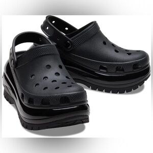 Crocs Mega Crush Clog – Black – Women’s Size 7 – New Without Tags